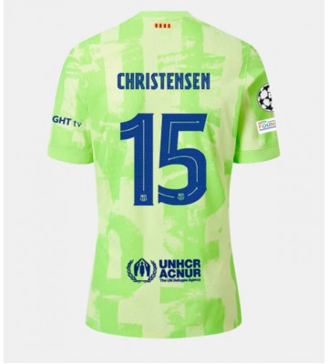 Barcelona Andreas Christensen #15 Tercera Equipación 2024-25 Manga Corta